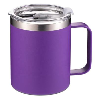 China Factory Viable Wholesale Insulated 304 Stainless Steel Tea Coffee Heater Cup Custom Logo With Handle for sale