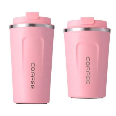 China Viable Outdoor Travel Sports Office Coffee Mug Stainless Steel Water Bottle Metal Vacuum Insulated Wine Tumbler Double Wall Thermos Mug for sale