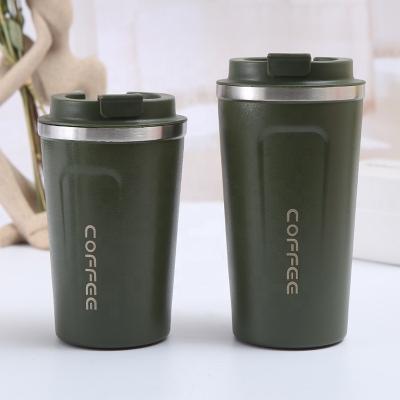 China Durable Coffee Thermos Water Bottle Travel Mug Stainless Steel Vacuum Insulated Thermos With Lid For Hot And Cold Sports Office Home for sale