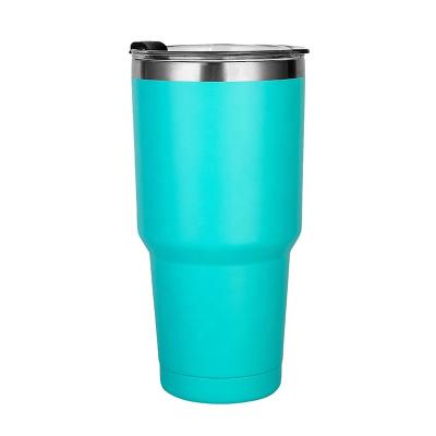 China Durable 30oz Stainless Steel Vacuum Insulated Tumbler With Lid Double Wall Travel Mug Water Coffee Mug For Ice Drink And Hot Beverage for sale