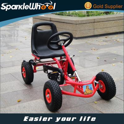 China Sound Driving Steel Frame Kids Pedal Go Kart PD-6 for sale