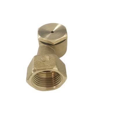 China High Quality Brass Garden Fountain Irrigation Zhuji Hose Water Jet Spout Hose Nozzle For Garden Sprinkler Lawn Irrigation System for sale