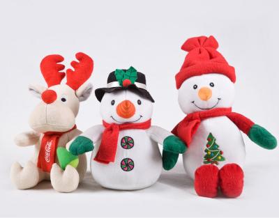 China Stuffed Christmas Plush Snowman Toys, Christmas Soft Toy, Christmas Stuffed Toy for sale