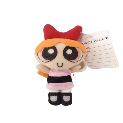 China Cute Plush Toy Baby - Doll Girl Head Chain Accessories The Powerpuff Girls for sale