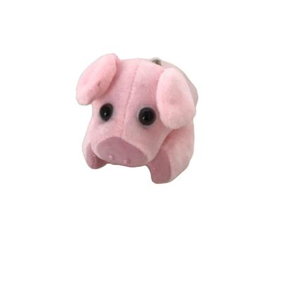 China Cute wolf and kerying plush toy pig for sale