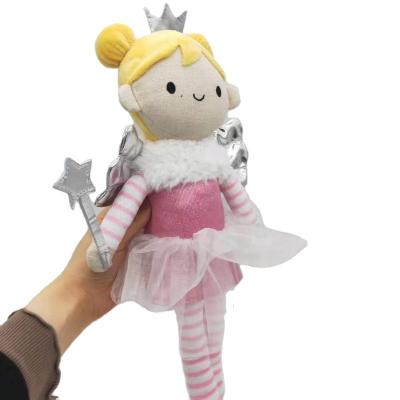 China Special Plush Cuddly Girl Handmade Cloth Doll Made Cloth Girl Cloth Plush Rag Dolls Soft Doll for sale