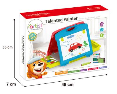 China Educational Learning Toys New Amazon Hot Selling Educational Toys Learning Artist Drawing Board With Double Sided Best Gift For Kids for sale