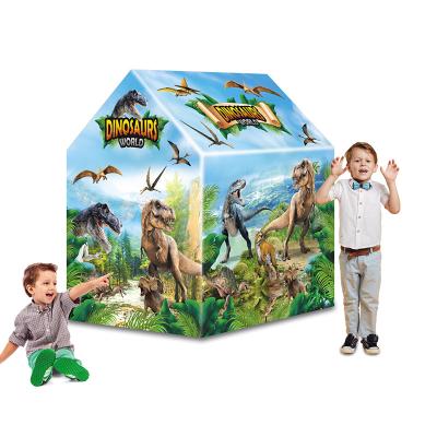 China Dinosaur Sports Toy Children's Cartoon Tent Toy House Indoor and Outdoor World with Ocean Ball Play House Tent Toy for sale