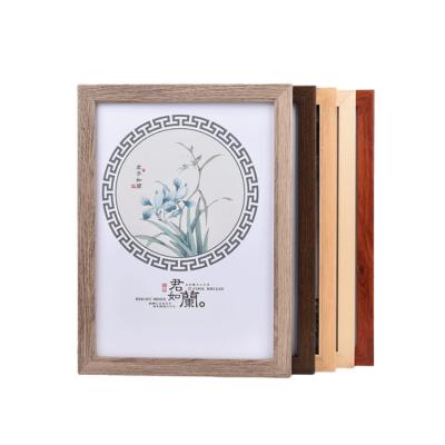 China Creative Wooden Photo Frame Desktop Solid Wood Solid Wood Photo Frame Modern for sale