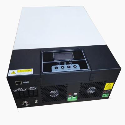 China New hybrid solar inverter 5500w off grid solar inverters with wifi MPPT 100A without battery 600*400*230 moving lcd for sale