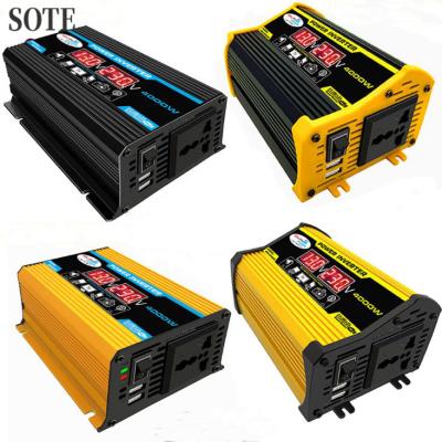 China Good Quality 12V 220V/110V 300W Car Power Inverter With Dual USB Pure Sine Wave LED Display Solar Inverter Depends for sale