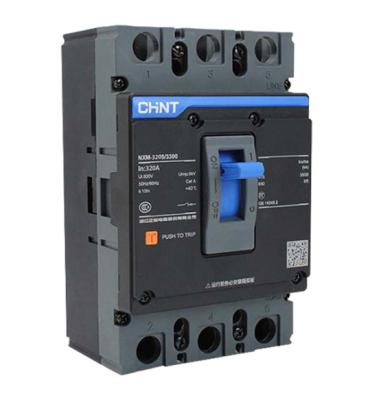 China CHNT MCCB NXM-63S/3300 3P 10A molded case circuit breaker in current 25kA for sale