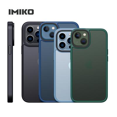 China Matte Frosted Shockproof Skin Back Cover For iPhone 12 pro case 13 14 max designed glossy matte shockproof skin case for sale