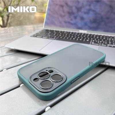 China Luxury Matte Shockproof Matte Shockproof Armor Protective Camera Lens Camera Lens Cover For iphone 13 pro 12 max back cover for sale