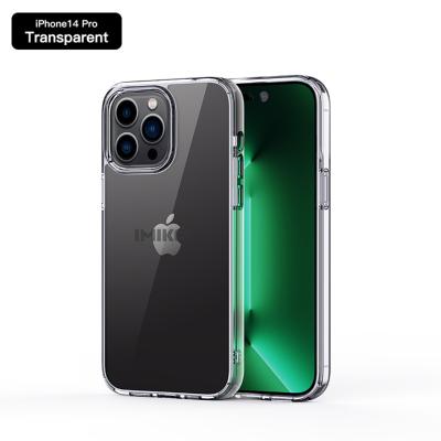 China IMIKO Crytal shockproof luxury transparent clear tpu soft PC case for iphone XR 11 full cover 12 13 14 pro max phone cases for sale