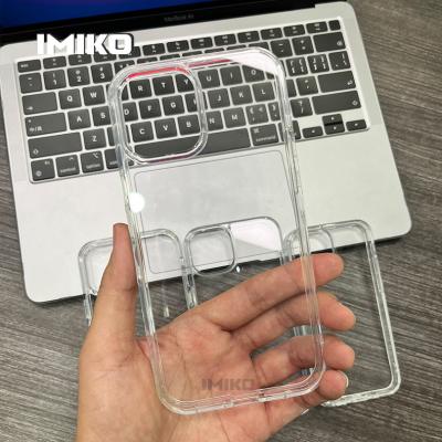 China Crytal shockproof eco-friendly transparent clear tpu soft PC case for iphone XR 11 pro max biodegradable phone case 12 13 14 for sale