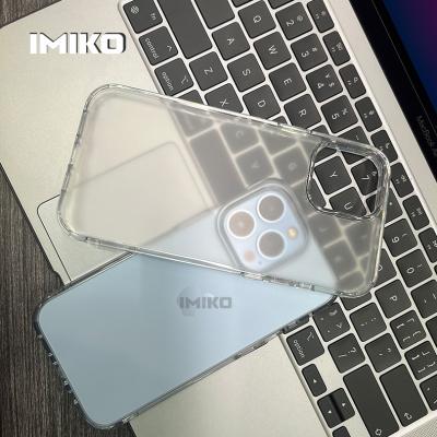 China IMIKO Crytal shockproof matte translucent mobile case for iphone X/xs/xs pro max max frosted 12 13 14 case for sale