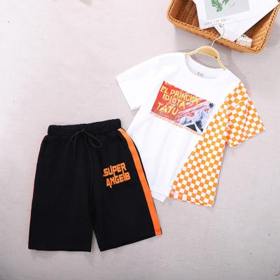 China Casual For Wholesales 2 Sets Boy Clothes Boy Outfits Sets Birthday Cotton Outfits For Boys for sale