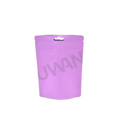 China Hot selling matte film big logo zipper moisture proof plastic bag with low price for sale