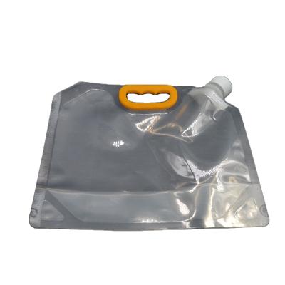 China Hot Selling Safety 5L Different Printing Liquid Bags With Aluminum Foil Spout Pouches For Water for sale