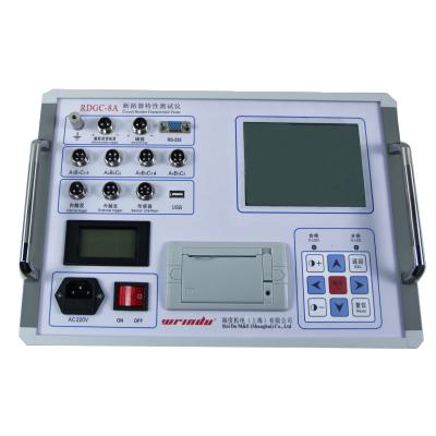 Cina Professional Manufacture 8A Circuit Breaker Testing Machine Three Phase Circuit Breaker Analyzer RDGC-8A in vendita