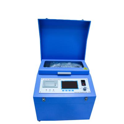 China 0~45â „ ƒ oil dielectric strength tester transformer oil breakdown voltage tester 60kv oil bdv tester zu verkaufen