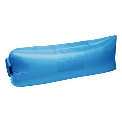 China High Quality Polyester Outdoor Beach Lazy Bag Chair Air Sofa Bed Inflatable Fast Folding Inflatable Cushion Camping for sale