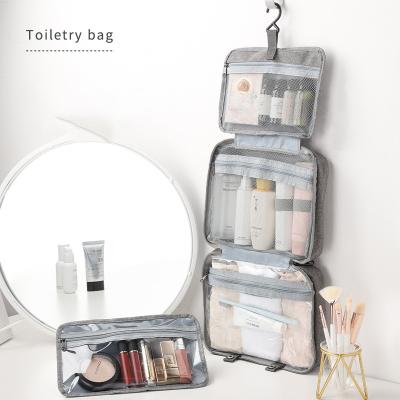 China Waterproof Seal JETSHARK Travel Bathroom Shaving Wet Dry Folding Makeup Separation Wash Cosmetic Storage Wash Bagc for sale