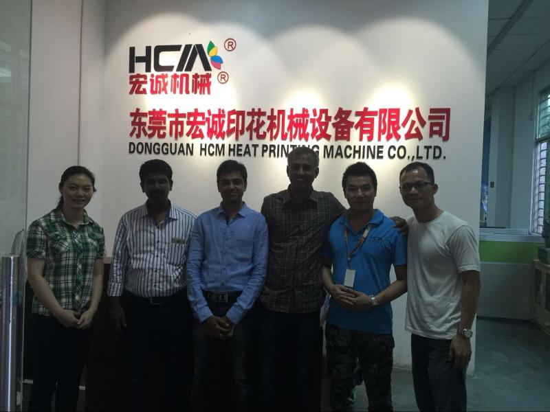 Проверенный китайский поставщик - Dongguan HCM Heat Printing Machine Co., Ltd