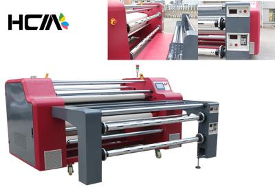 China Rotary Heat Transfer Dye Sublimation Machine Professional Rewinding Function for sale