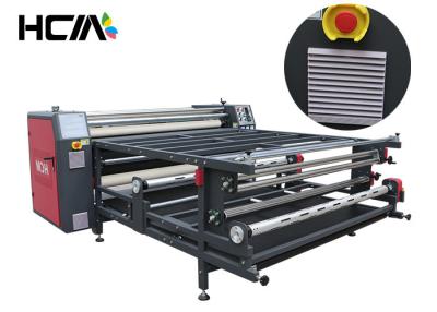 China 19KW T-shirt Roll To Roll Heat Press Machine With Digital Speed Controller for sale