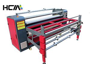 China Van de de Sublimatiehitte van de lijstdoek de Persmachine met het Ononderbroken Systeem van de Snelheidsaanpassing Te koop