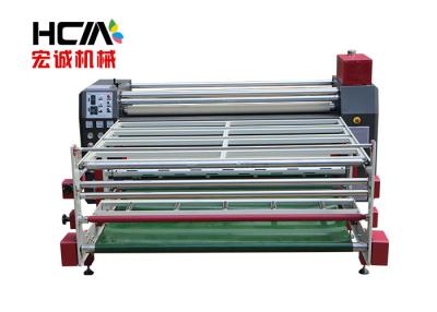 China Jacket Rotary Heat Press Machine , 1.9m Width Roller Thermal Transfer Printing Machine for sale