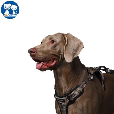 China Camouflage Reflective Dog Harness Outdoor Reflective Dogness Solid Polyester for sale