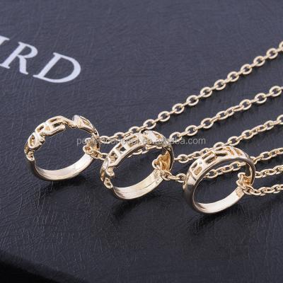 China ALLOY 3 Ring Best Friends Forever Necklace for sale