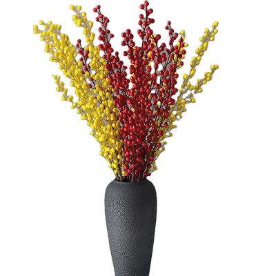 China Minimalist Customized Artificial Flowers Indoor Decorative Red Fortune Fruit Of Various Styles for sale