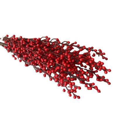 China Bubble Foam Crabapple For Christmas Decoration Artificial Flowers for sale