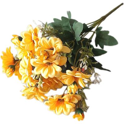 China Cheap Price Home Manufacturer Decoration Minimalist Chrysanthemum Artificial Flower for sale