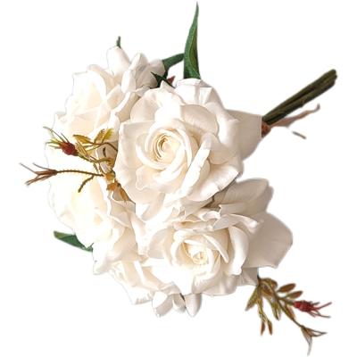 China Competitive Price Minimalist Snow Diamond Peony Artificial Peony Flowers Wedding Decoration for sale