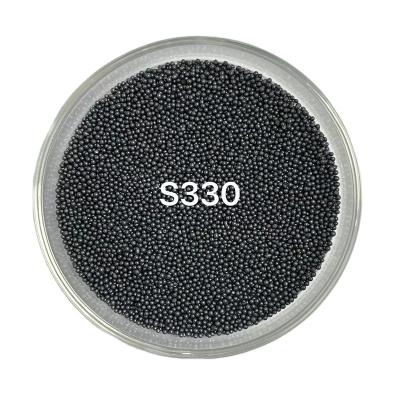 China Surface Matte Patterns Full Metal Abrasives Cast Steel Balls for sale