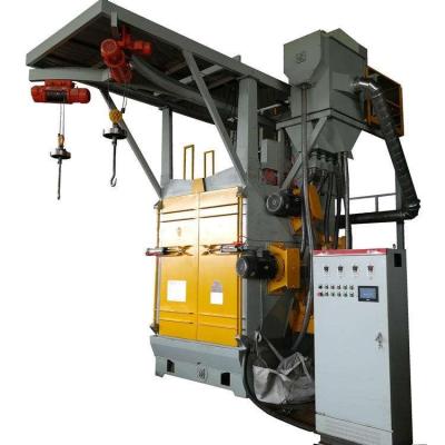 China Steel Structure Industry Double Hook Q37 Shot Blasting Machine is easy to operate and cheap for sale