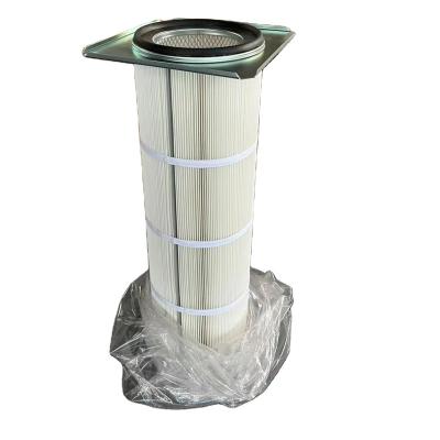 China Air filtration system filter cartridge dust collector sediment filter element, used for industrial dust smoke filtration for sale