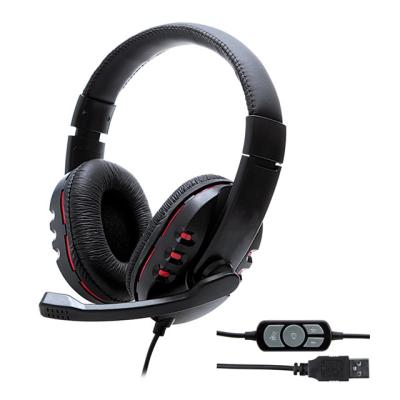 China Best Selling Headband Gaming Headset USB Computer Headphones for sale