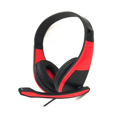 China Promotional Long Headband Earphone Wired Cable Headset for Computer for Office/Online Classroom for sale