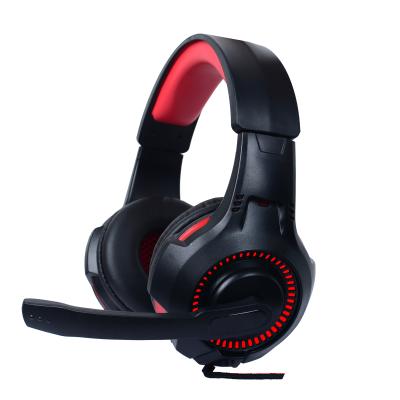 China Headband Lightning Gaming Headsets With Comfortable Cushion Gaming Headphones With Light for sale