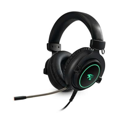 China RGB LED Headband Light Gaming Headphones With Mic Deep Bass Surround Sound Gaming Headset For PS4 for sale