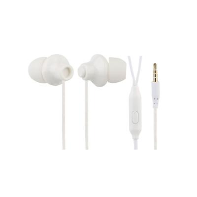 China 3.5mmJack In-Ear Plug In-ear Silicon Wired Ear Phone Stereo Tangle Free Cable Bass Driven Sound Earphones for sale