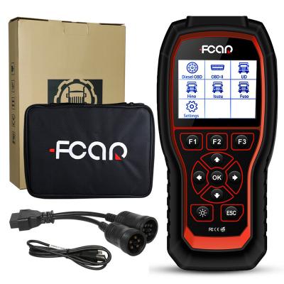 China Cars and Trucks Auto Scan Tool FCAR HDS 300 for Cars and Trucks Indicated ECU Clear Information Diesel Fault Codes Truck Still Image Scanner for sale