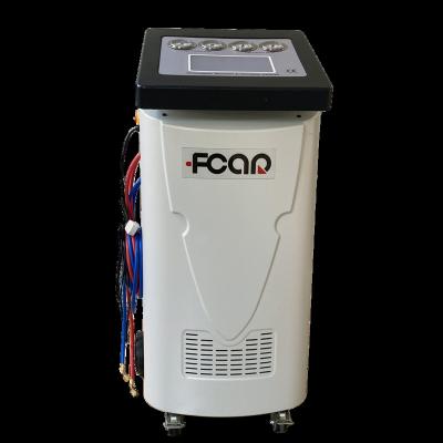 China Latest FCAR AC-100 Dual A/C System Service Machine For R134a R1234yf Car Air Conditioning Machine Garage Refrigerant Equipment AC100 for sale