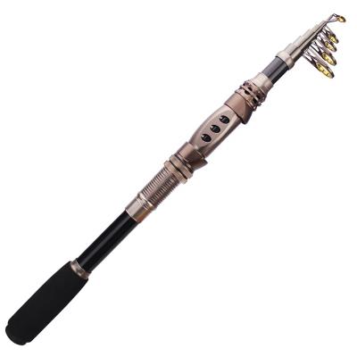 China Carbon Fiber Luya 1.8m-3.3m Rod Retractable Bottom Telescopic Fishing Rod for sale